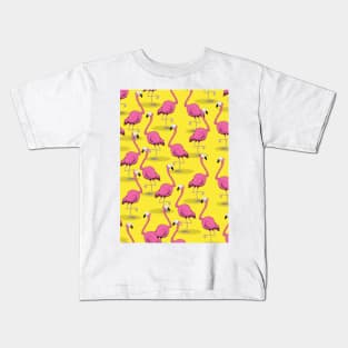 Flamingos Kids T-Shirt